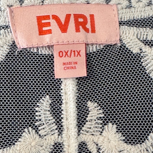 Plus Size Kimono Sz 1X Boho Hippie Floral Embroidered Cardigan Open Front Ivory - Picture 7 of 7